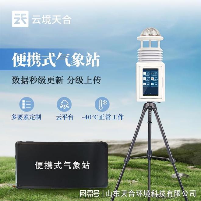 ：设计小巧轻便易于携带和运输CQ9电子游戏平台便携气象站(图1)